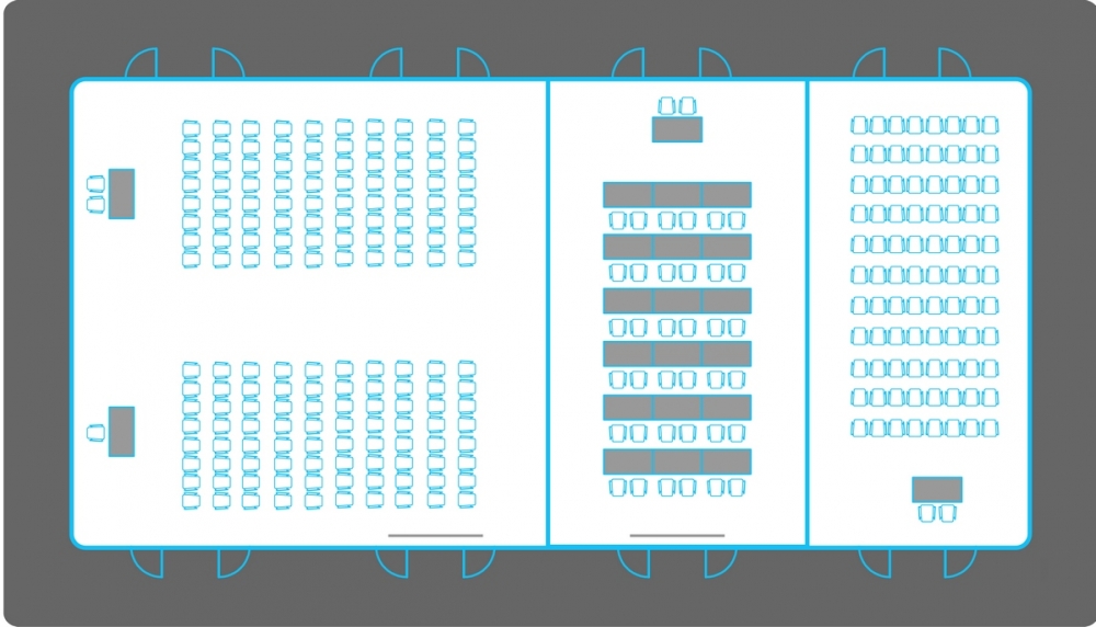 Sala konferencyjna - ustawienie