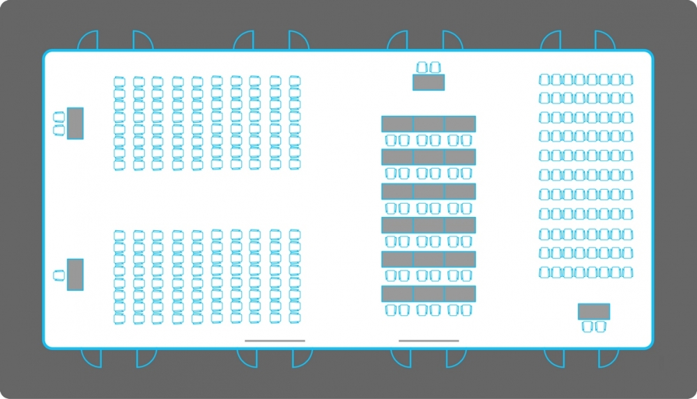 Sala konferencyjna - ustawienie