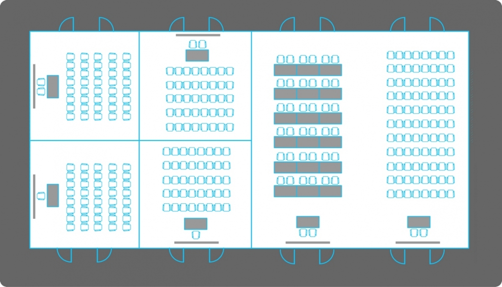 Sala konferencyjna - ustawienie