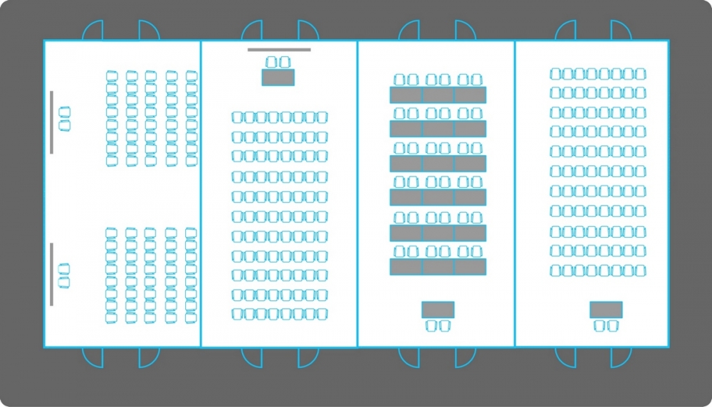 Sala konferencyjna - ustawienie