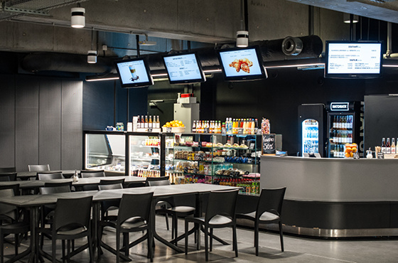 Kawiarnia w  Planetarium