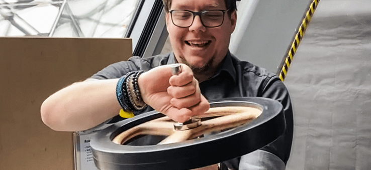 Wirtualny spacer po Koperniku "Obroty"