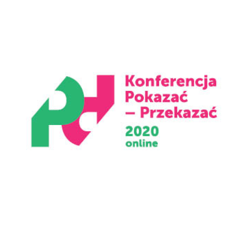 Logo konferencji Pokazać-Przekazać 2020