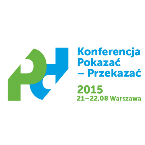 Logo konferencji Pokazać-Przekazać 2015