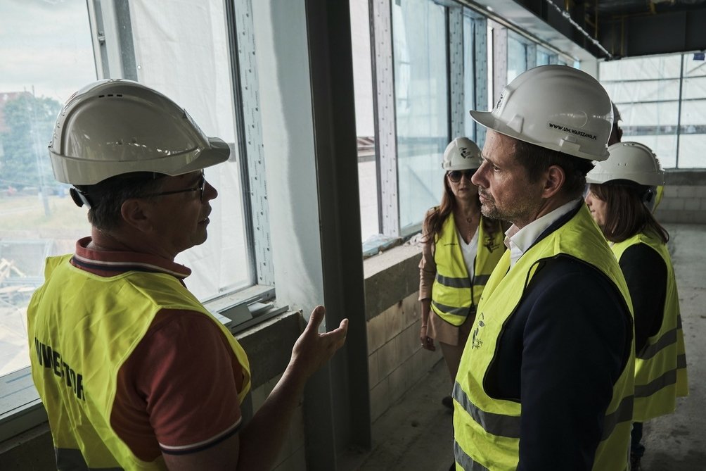 Na zdjęciu dyrektor CNK Robert Firmhofer