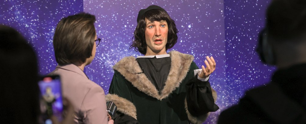 Robot Kopernik na Wystawach