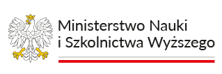 Logotyp Ministerstwa Nauki i Szkolnictwa Wyższego (link do strony)