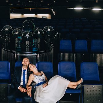 Zaręczyny w Planetarium Kopernika