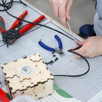 Naprawa kabla od lampki