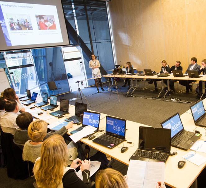 Spotkanie uczestników programu Esero